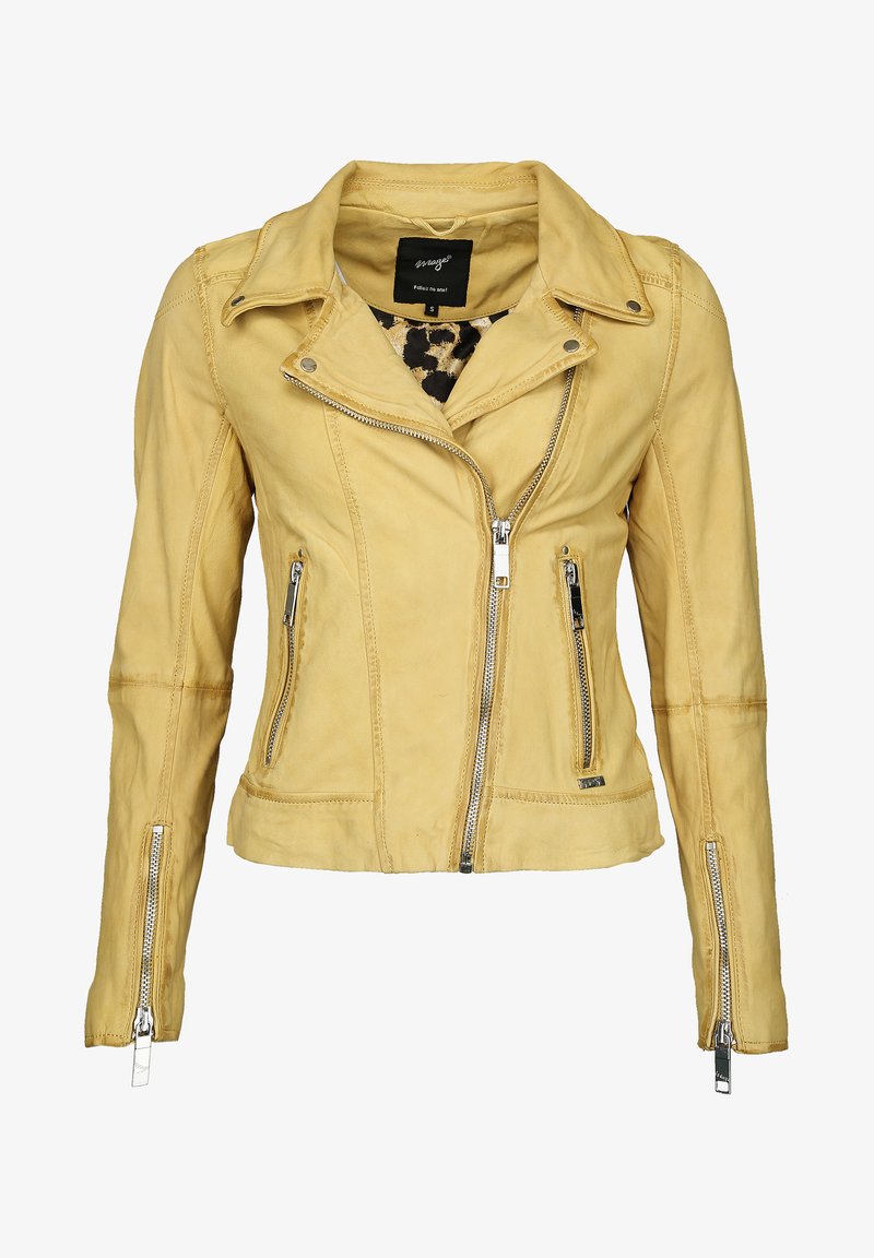 Maze ROMIE - Lederjacke - curry