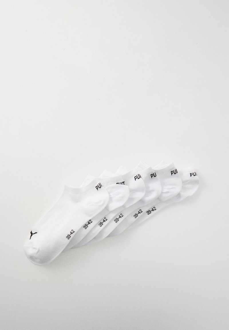 Puma - SNEAKER PLAIN UNISEX 6 PACK - Chaussettes - white, Agrandir