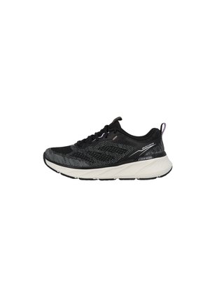 EVERYDAY CITIZEN - Trainers - black knit   lavender trim