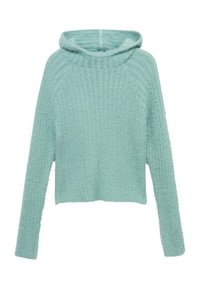 Majica s kapuljačom - turquoise
