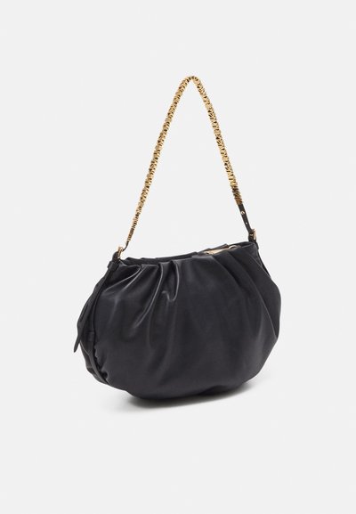MOSCHINO MINI LETTERING - Håndtasker - black