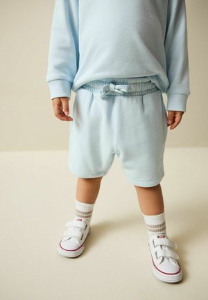 Next, SINGLE FIT - PLAIN CREW NECK AND SET - Træningssæt - light blue