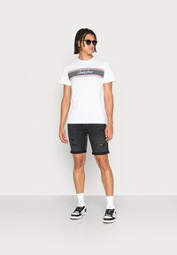Jack & Jones JJLEO TEE  - T-shirt estampada - white