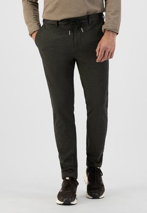 Stoffhose - dark green