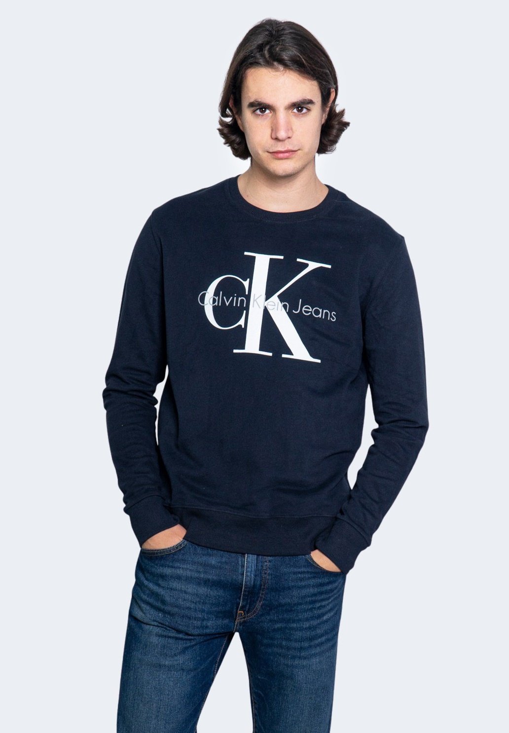 Calvin Klein Jeans Felpa - blue/blu - Zalando.it