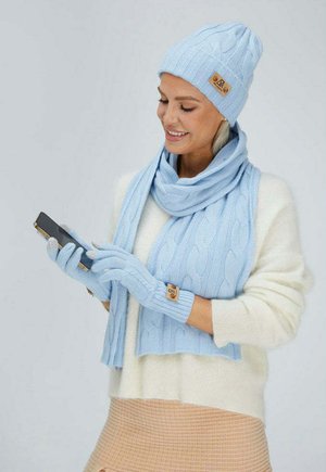 BELLEMERE CABLE TOUCH-SCREEN - Guanti - skyblue