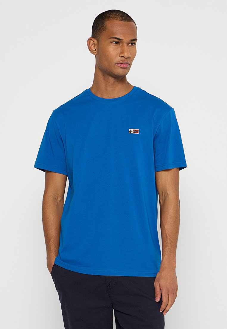 Napapijri T-shirt basic blauw
