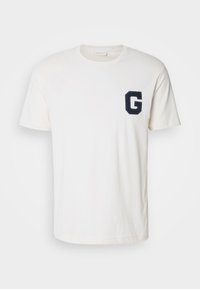 GANT GRAPHIC - Print T-shirt - cream