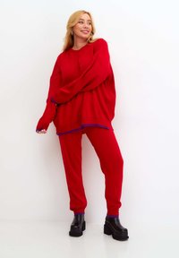 Cesare Gaspari OVERSIZED JOGGER SET  - Tréningruha alsók - red