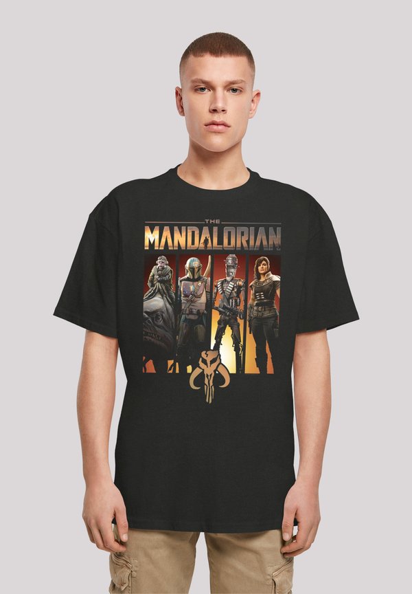 STAR WARS THE MANDALORIAN CHARACTER LINE UP - T-Shirt print