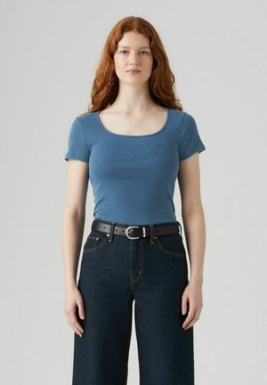 Levi's® ESSENTIAL SQRD NECK - Basic T-shirt - fa garment dye