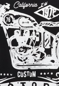Key Largo OREGON TRAIL ROUND - T-shirt con stampa - black