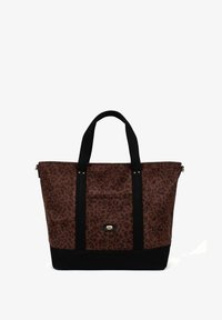 Sélectionné, imprimé marron/chocolat