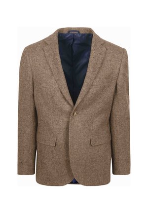 HERRINGBONE  - Blazer - beige/bruin