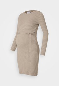 MLRITA DRESS - Rochie tricotată - silver mink