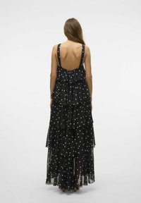 Vero Moda FELICIA RUFFLE - Proginė apranga - black