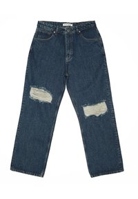 ANDUIN RIPPED BAGGY - Baggy jeans - raw sand