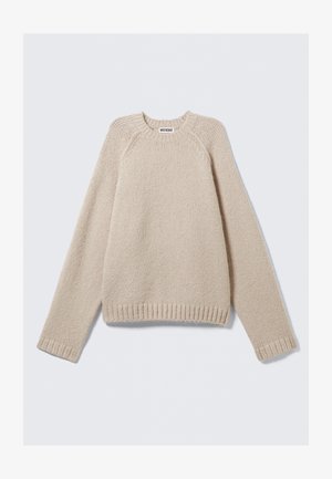 Weekday KNITTED - Džemperis - light mole
