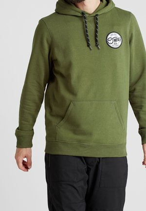 Kapuzenpullover - olive