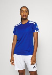 adidas Performance - SQUADRA 21 - Sports T-shirts - royal blue/white Miniaturebillede 1