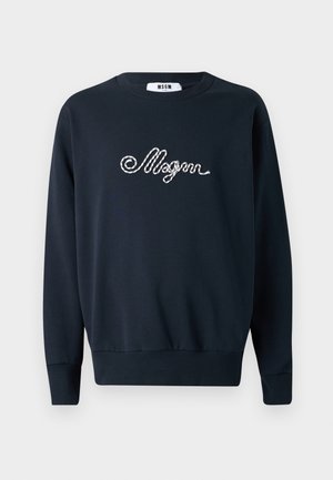 MSGM Sweatshirt - navy blue