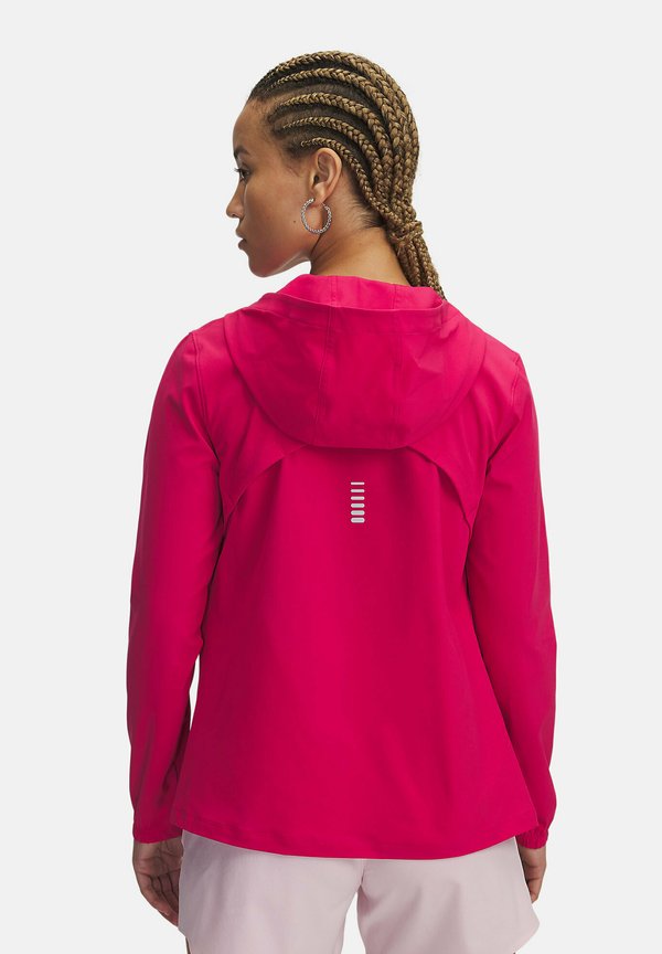 OUTRUN THE STORM - Running jacket - shaded fuchsia2