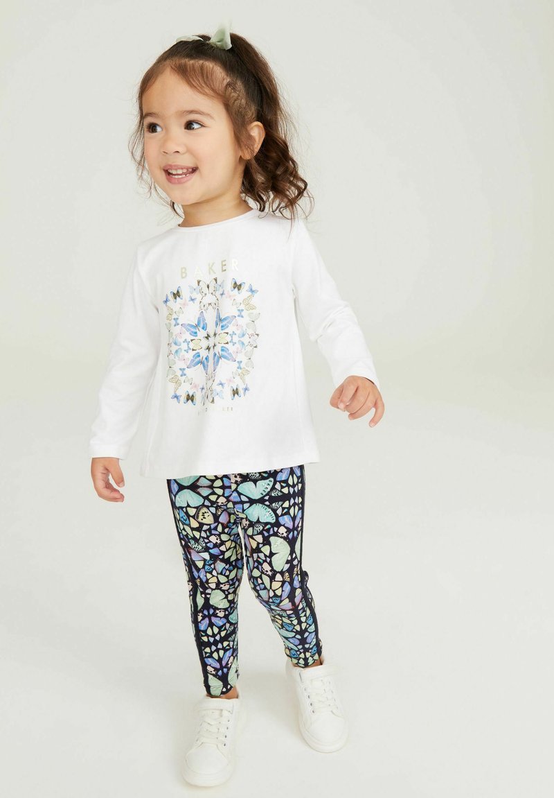 Baker by Ted Baker BAKER BY TED BAKER WHITE BUTTERFLY TSHIRT & LEGGING