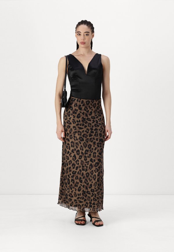 JXMINNA MESH SKIRT - A-line skirt - tigers eye3