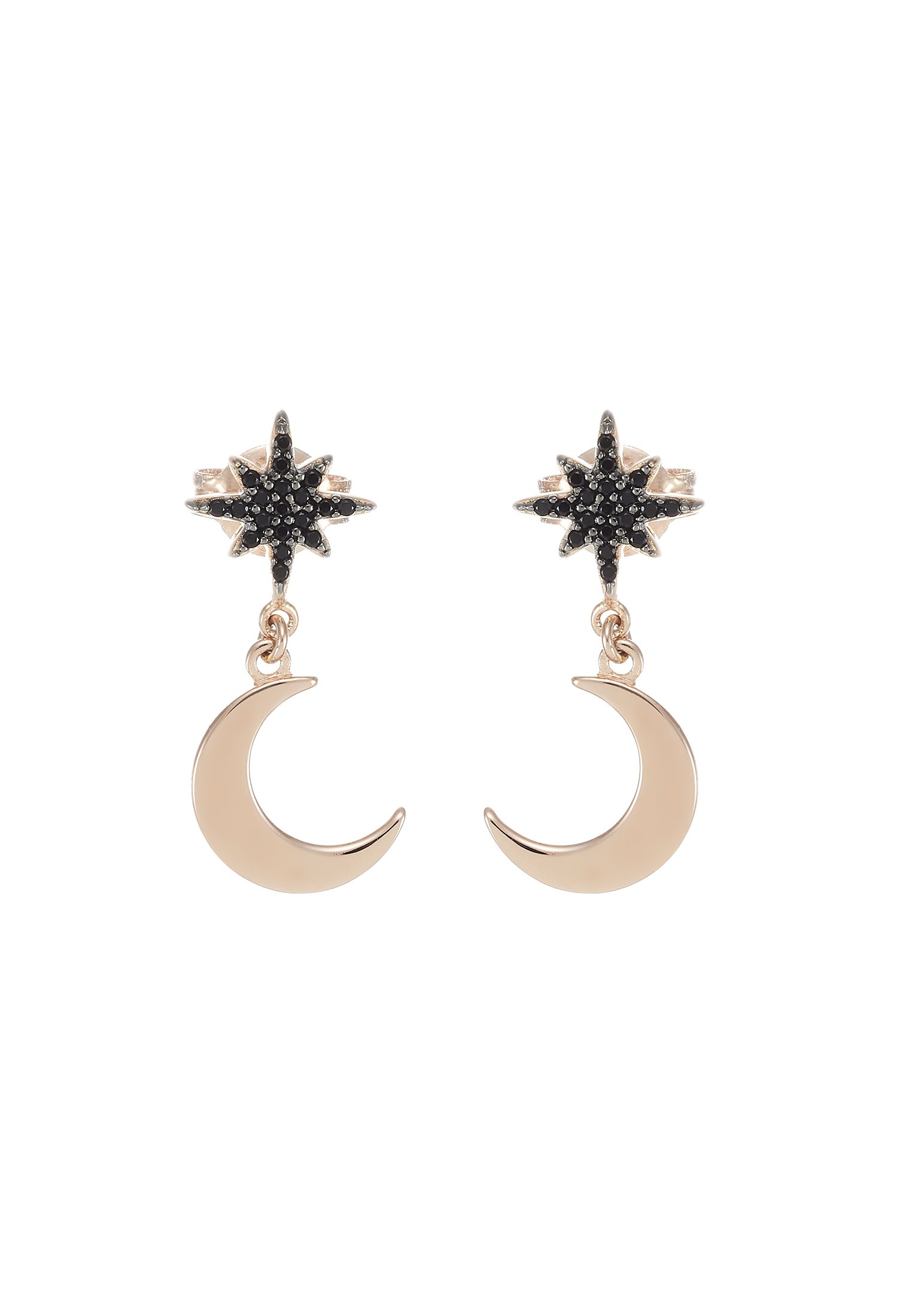 armani star earrings