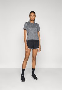 adidas Performance TEE - Sports T-shirt - black/white