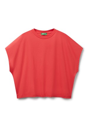 United Colors of Benetton Basic T-shirt - red