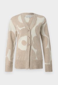 KUMMA UNIKKO - Casaco de malha - beige/off white