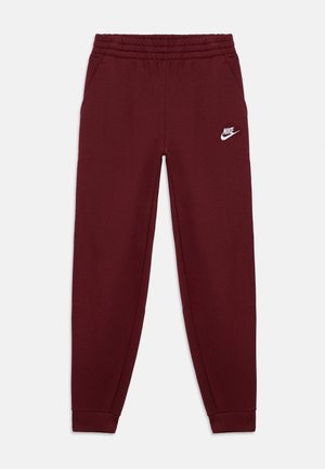 CLUB UNISEX - Teplákové kalhoty - dark team red/white