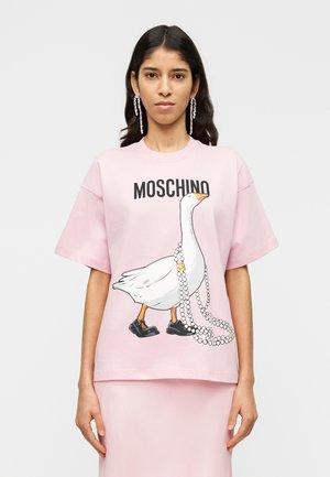 Μπλουζάκι με στάμπα - fantasia rosa