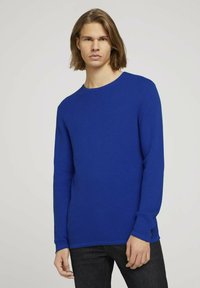 TOM TAILOR DENIM Strickpullover - royal blue