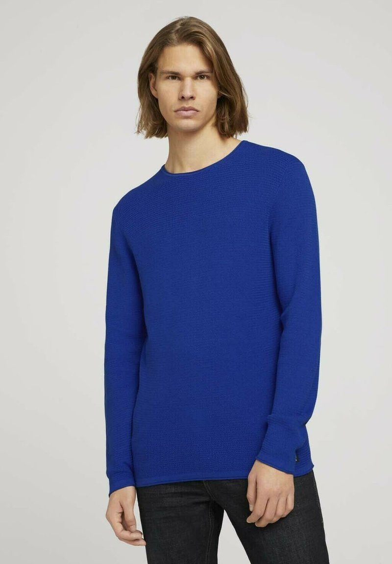 TOM TAILOR DENIM Strickpullover - royal blue