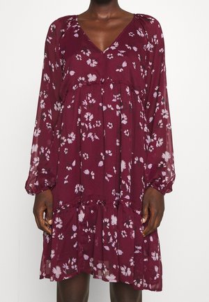 Robe de jour - bordeaux