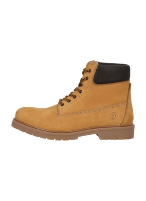 Bottes de neige - gelb gefüttert