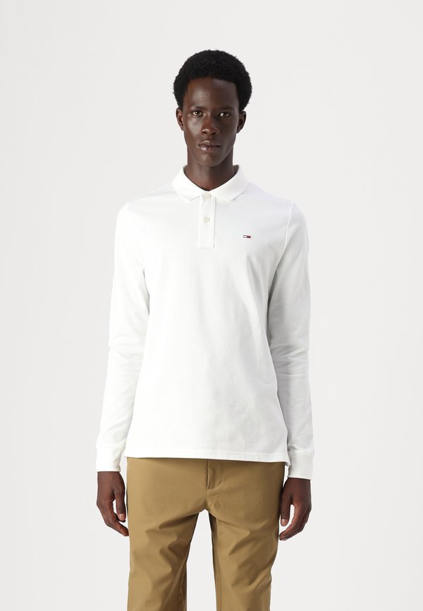SLIM PLACKET  - Polo shirt - ecru