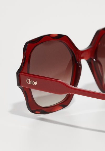 CHLOÉ Aurinkolasit - red/red/brown