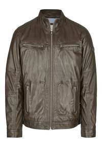 BUFIDELIO - Nahkatakki - dunkelbraun