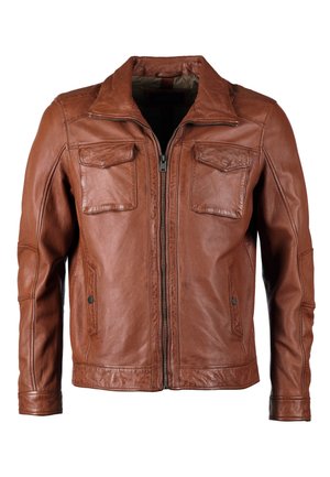 JCC, Leren jas - cognac