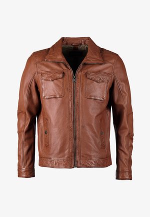 JCC, Leren jas - cognac