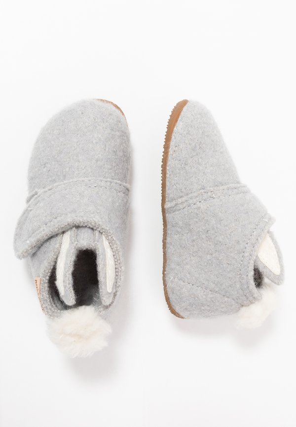 KLETT HASENOHREN UND BOMMEL - Hausschuh - hellgrau