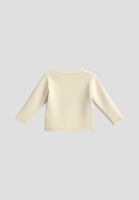 s.Oliver MANCHES LONGUES À INSCRIPTION - Langarmshirt - helles sand