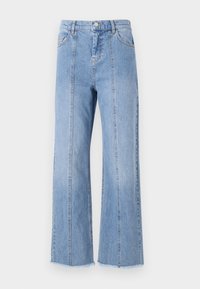ELI ADA STRAIGHT ANKLE  - Traperice ravnih nogavica - mid blue wash