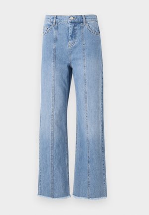 MSCH Copenhagen ELI ADA STRAIGHT ANKLE  - Straight leg jeans - mid blue wash