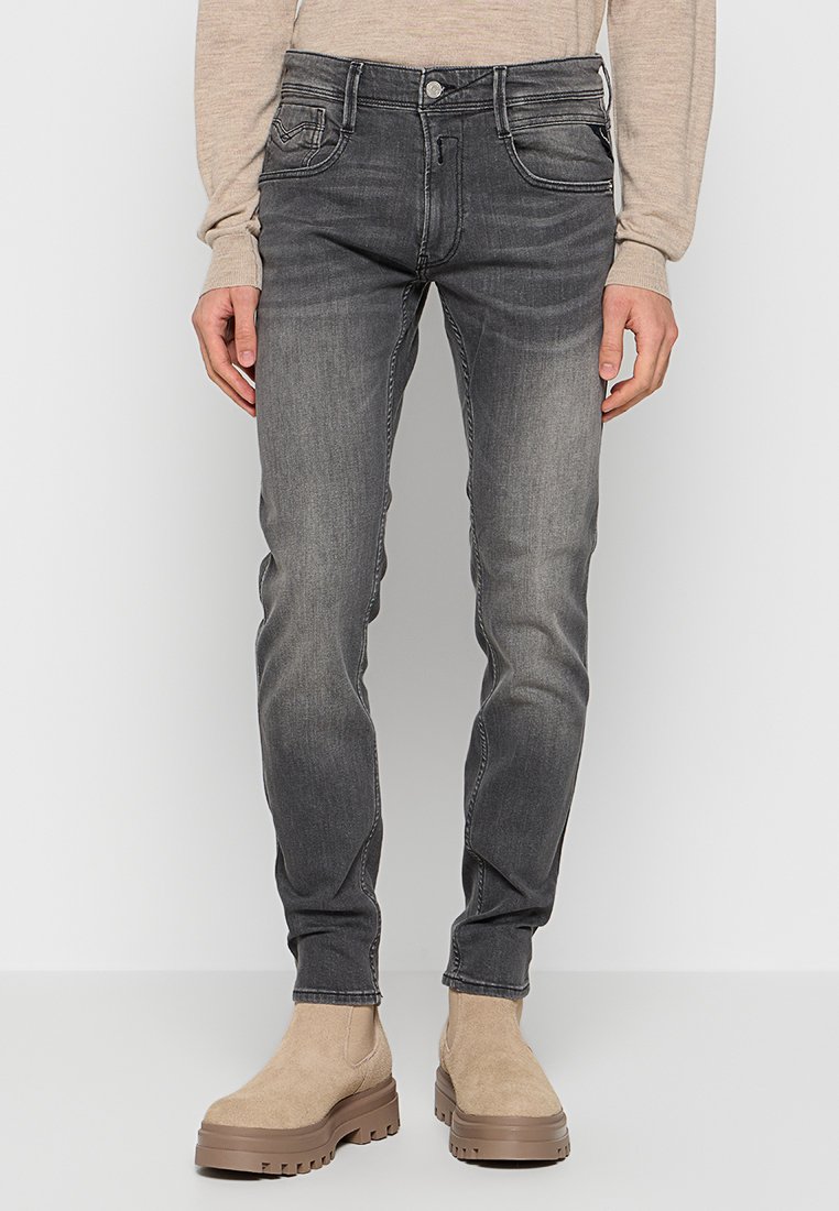 Replay Slim fit jeans grijs Replay Slim fit jeans grijs