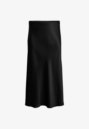 Vero Moda Curve, SKIRT VMCMERLE MIDI SKIRT - Jupe trapèze - black