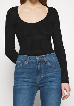 Jersey de punto - black